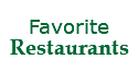 Favorite Restaurants