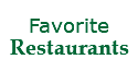 Favorite Restaurants
